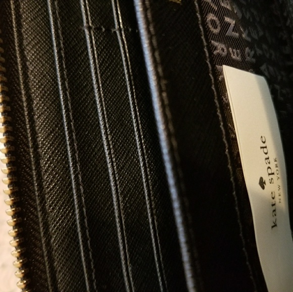 Kate Spade Neda Cat Jazz Things Zip Wallet - Picture 7 of 7